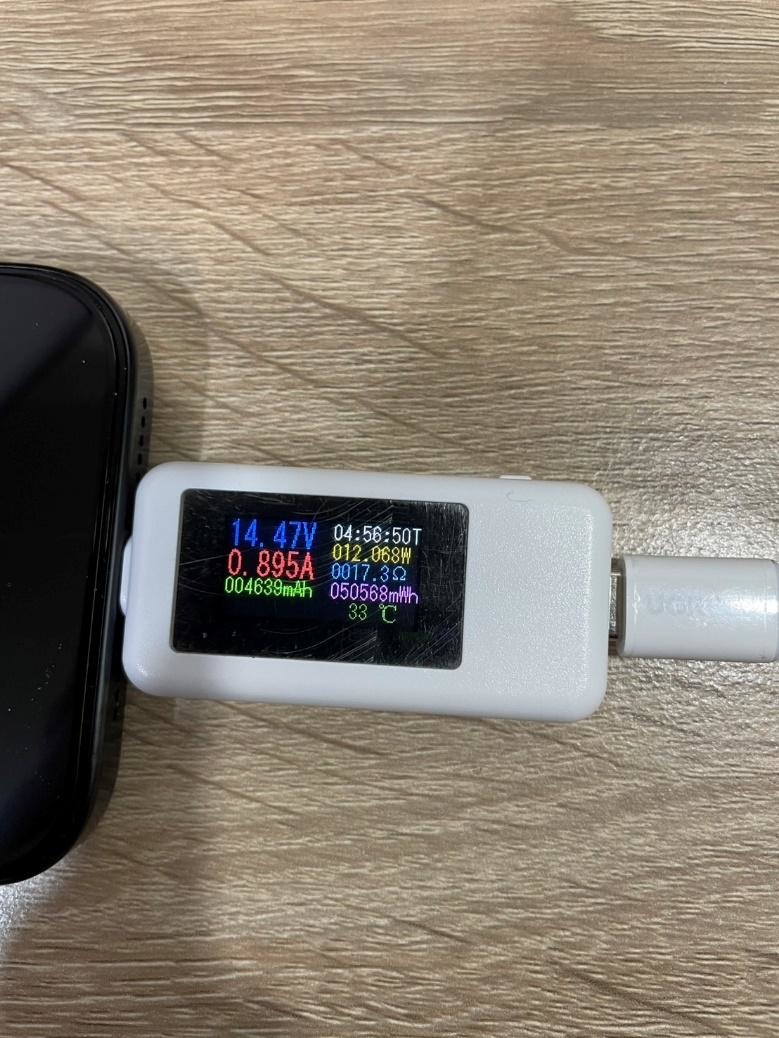 大材小用的Avier Uni G4 USB4充電測試