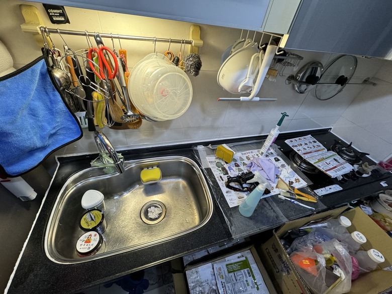 台灣水電工的日常-廚房silicone更新