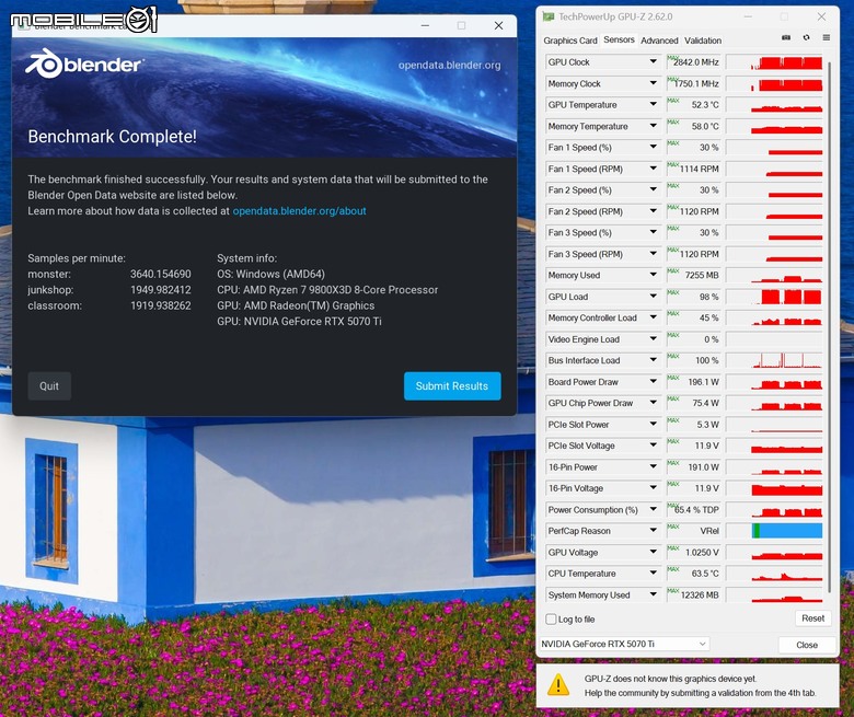 微星 GeForce RTX 5070 Ti 16G GAMING TRIO OC PLUS 顯示卡開箱實測 以大型散熱設計壓制效能提升熱情