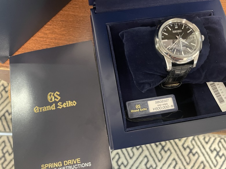 長大了要戴大精工 GS SBEG027 開箱 小當家的特級精工