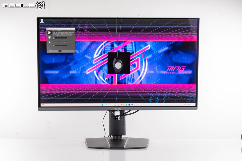 微星 MPG 322URX QD-OLED 電競螢幕開箱實測 加入 DisplayPort 2.1a 高頻寬介面的高爽度遊戲畫面選擇