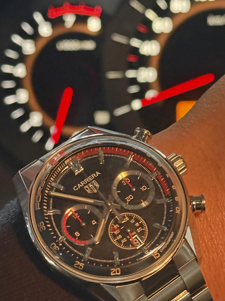 終於入手,珍藏著Porsche 911超跑加速靈魂的豪雅計時腕錶