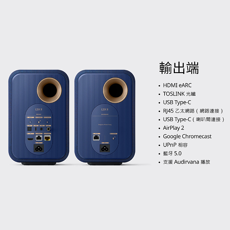 點我看大圖 小空間大享受 HiFi 無線串流 - KEF LSX II 主動式無線喇叭開箱