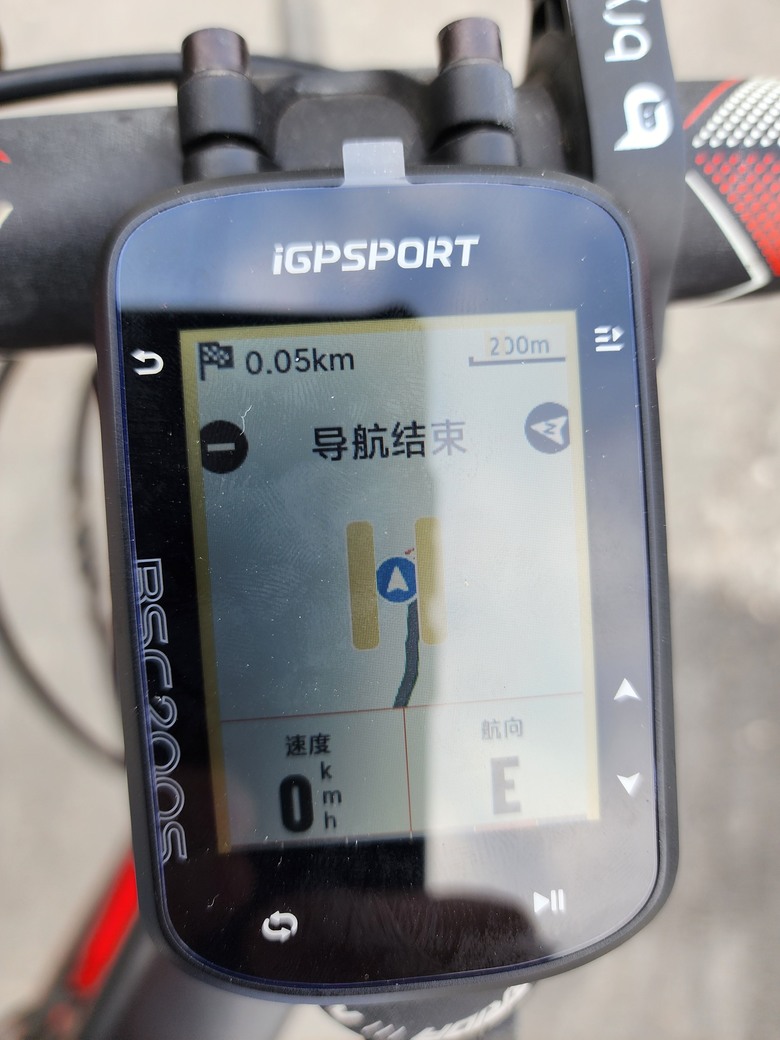 最便宜的-彩色款iGPSport BSC200S不專業開箱（加導航測試篇）