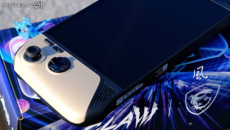 點我看大圖 電競掌機兼顧mini AI PC多用途 - MSI CLAW 8 AI+續航、效能實測
