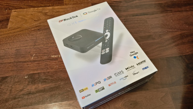 RockTek RT-GX1 Google TV UHD Streamer 串流電視盒 - 開箱