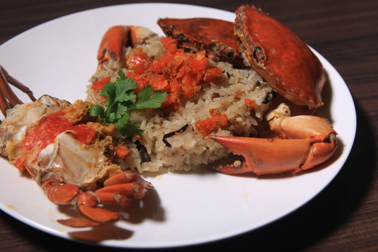 屋小春深暖,豪廈廣陌寒~為老婆料理的我的私房年菜(紅蟳米糕)