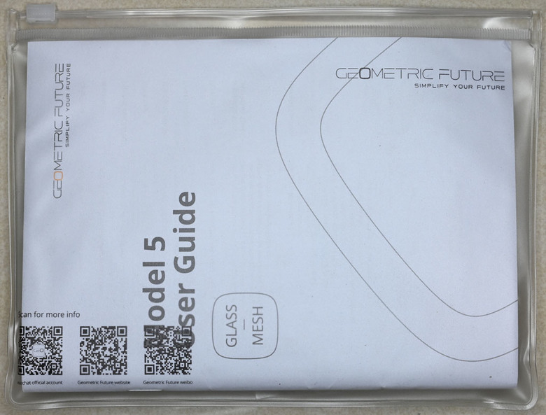GEOMETRIC FUTURE幾何未來MODEL 5 VENT鐵扇白色款機殼開箱