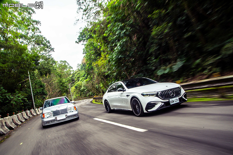 Mercedes-AMG E 53 Hybrid 4MATIC+試駕|完美詮釋性能與節能得以並存!feat. W124 500E
