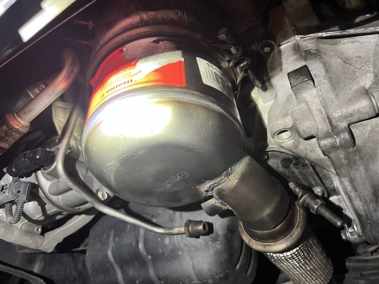Peugeot 208 DIY更換副廠DPF