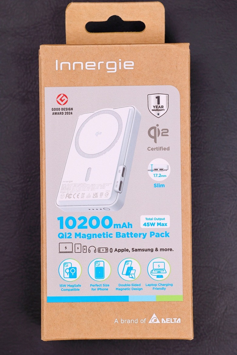 【開箱】Innergie Qi2 10200mAh行動電源，用於支援iPhone 16 Pro Max
