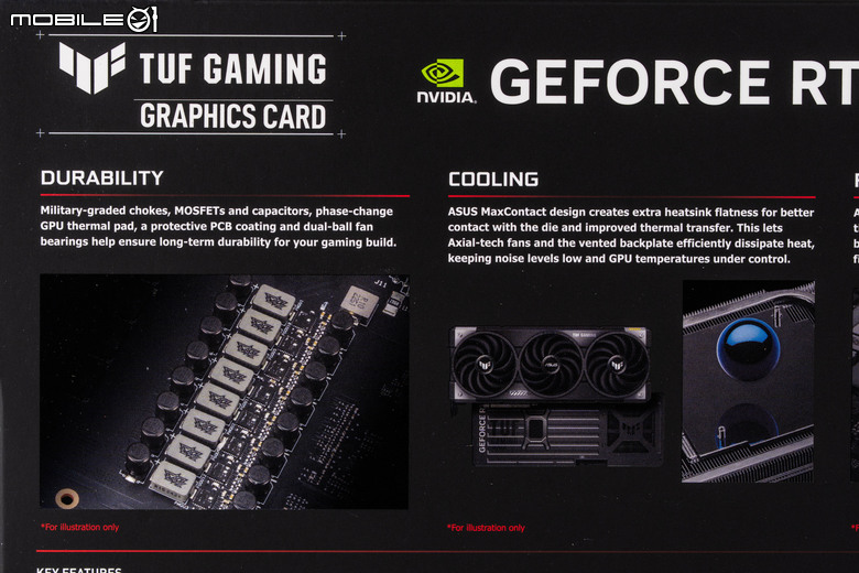 ASUS TUF GeForce RTX 5070 Ti O16G GAMING 顯示卡開箱實測 以優異散熱性能帶來效能加值的超頻卡選擇