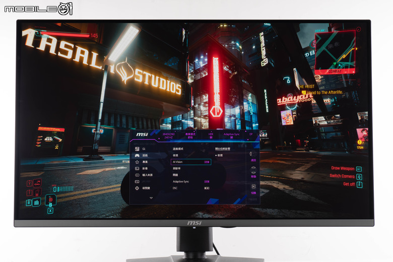 微星 MPG 322URX QD-OLED 電競螢幕開箱實測 加入 DisplayPort 2.1a 高頻寬介面的高爽度遊戲畫面選擇