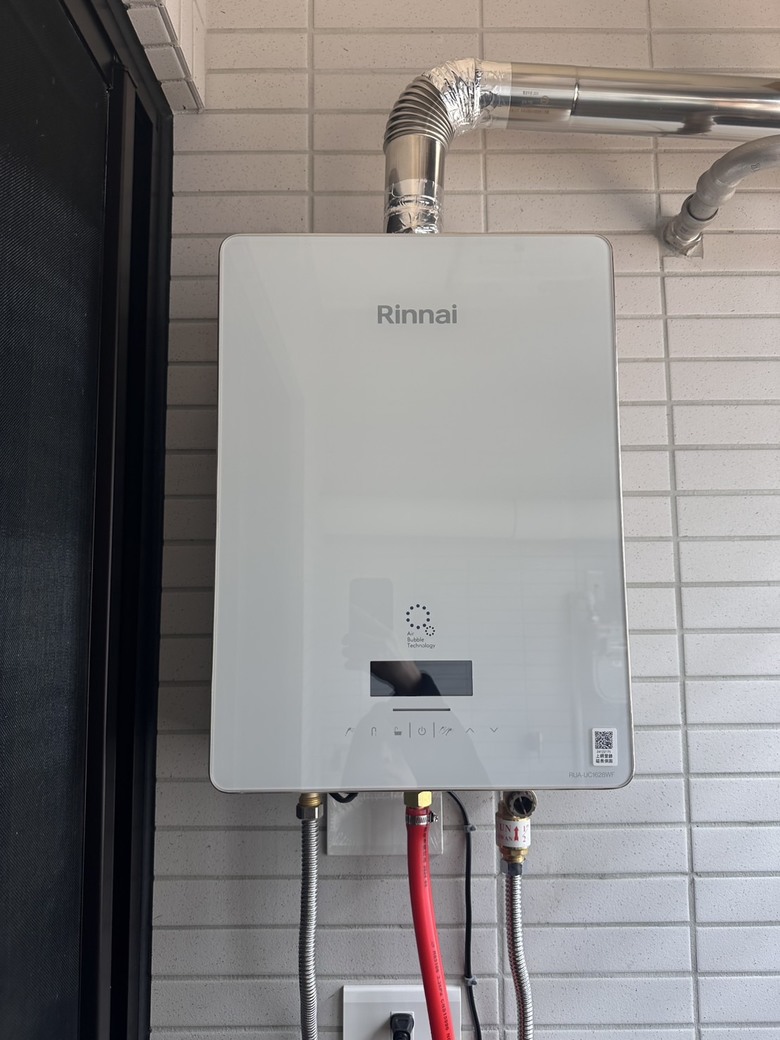 【開箱】林內16L奈米氣泡熱水器(RUA-UC1628WF)