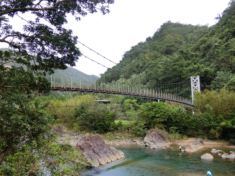 初訪北宜公路，坪林吊橋收集