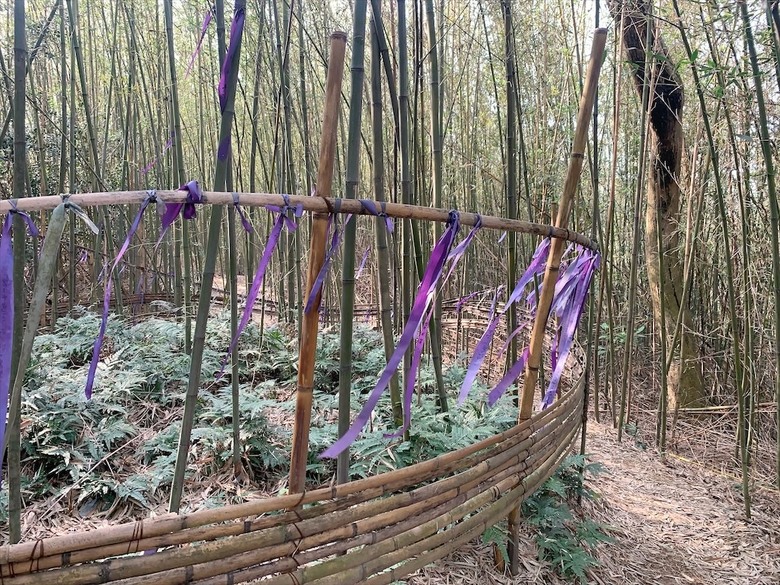 蟲鳴鳥語、竹林群山環繞、星光點點,讓人和毛孩都感到放鬆的渡假莊園