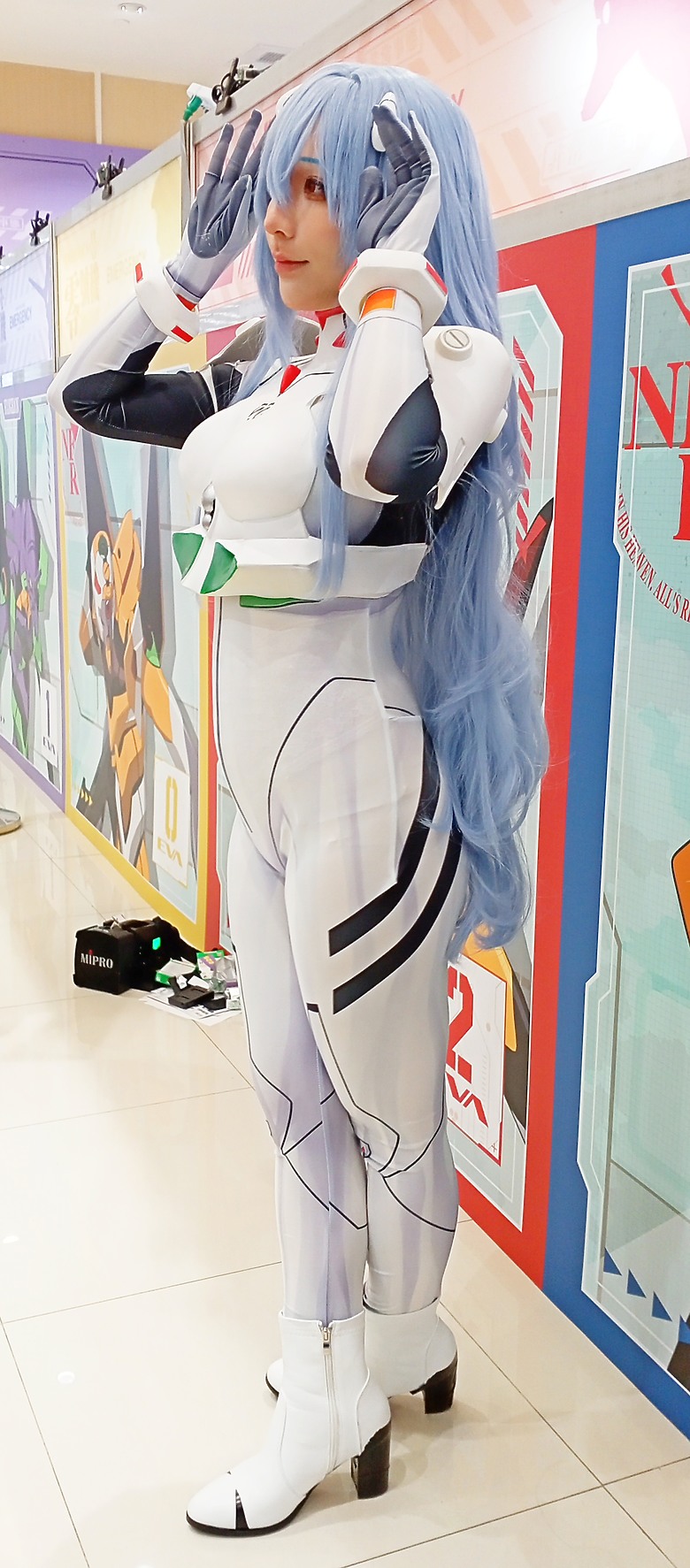 點我看大圖 新世紀福音戰士快閃店與 COSER 千尋 見面會