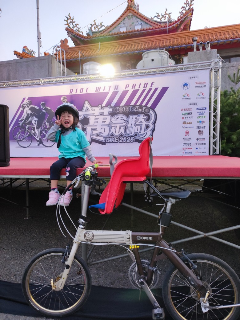 2025年,台中,小小孩的騎旅,萬眾騎拜祈福之旅^_^