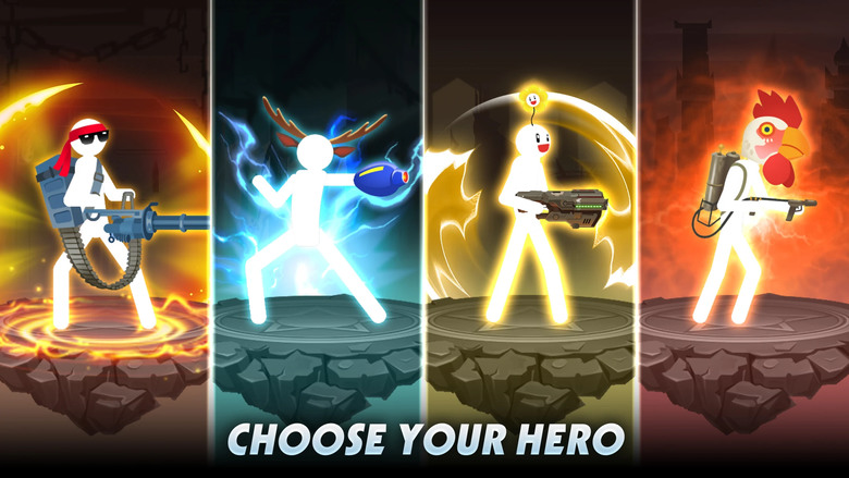 《Stickman Go! Offline RPG Games》 火柴人走吧！離線角色扮演遊戲 3月10日更新 近日上架 軍武火柴人題材 放置冒險 RPG | 收集強大的英雄 升級與進化 挑戰地下城