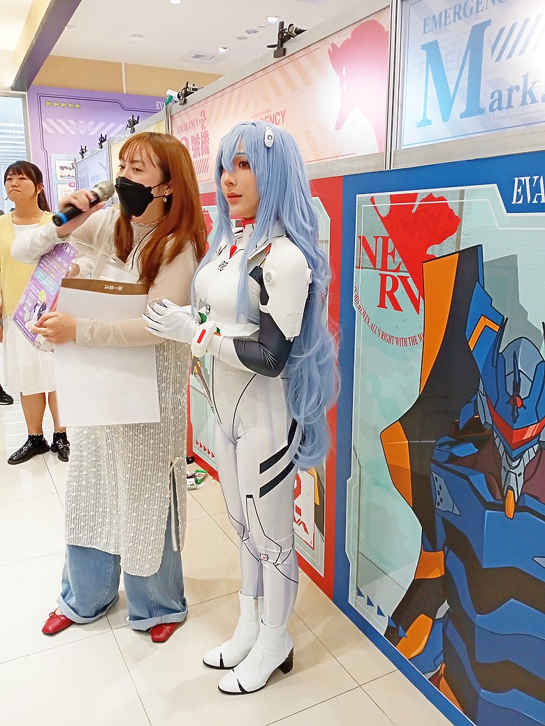 點我看大圖 新世紀福音戰士快閃店與 COSER 千尋 見面會