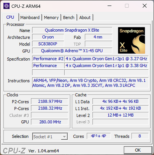 [純測] S5507高通X Plus跑硬體測試 - 記憶體效能有強！
