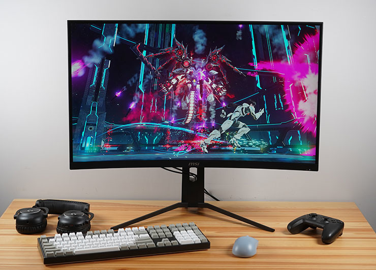 MSI MAG 321CUPDF 曲面電競顯示器開箱：4K 優異畫質、160Hz 高流暢度與曲面沉浸一次滿足，雙模顯示百搭各類遊戲！
