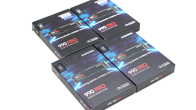 PCIe Gen4 x4 的天花板！Samsung 990 PRO