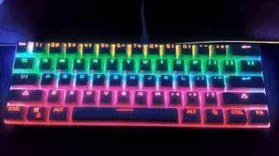 【開箱】61鍵 K649炫彩真機械有線鍵盤