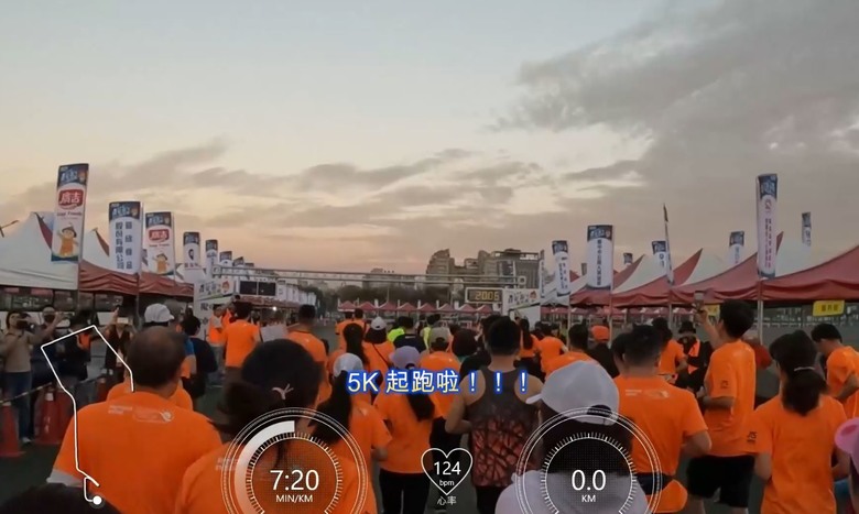 首次追上前導車,體驗總一視野(食安盃)