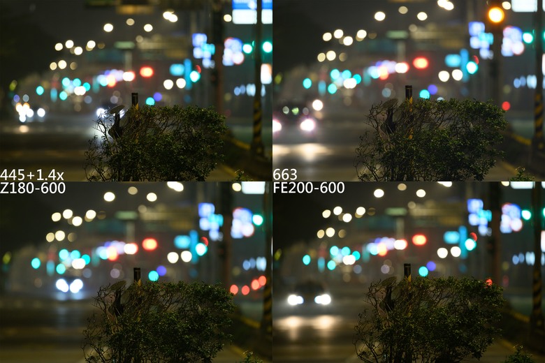 長焦Part3- 尼康Z600 f/6.3 VS Z400 f/4.5 Z180-600+ZTC畫質比較