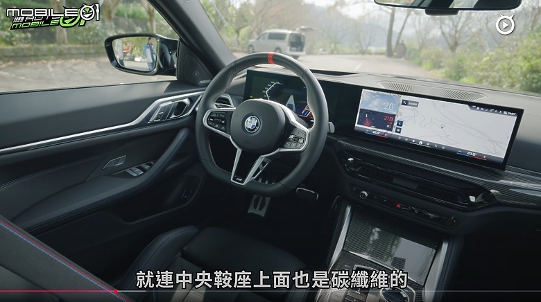 【影音試駕】BMW i4 M50小改款,差點喧賓奪主!