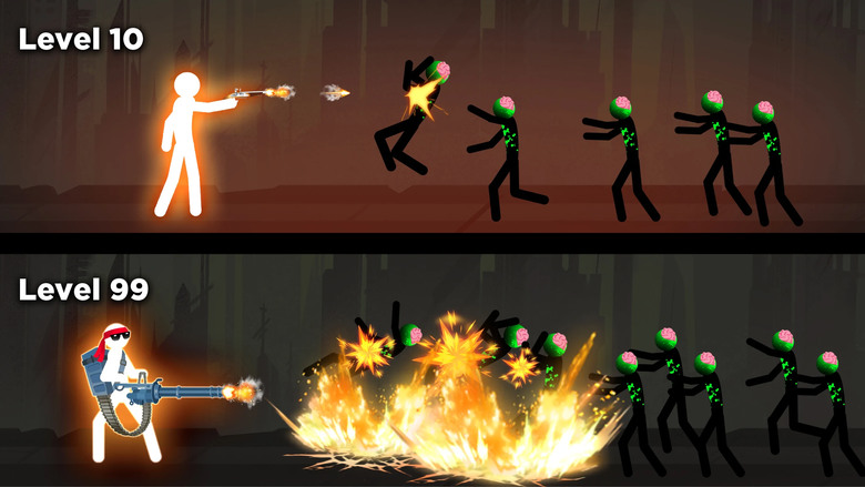 《Stickman Go! Offline RPG Games》 火柴人走吧！離線角色扮演遊戲 3月10日更新 近日上架 軍武火柴人題材 放置冒險 RPG | 收集強大的英雄 升級與進化 挑戰地下城