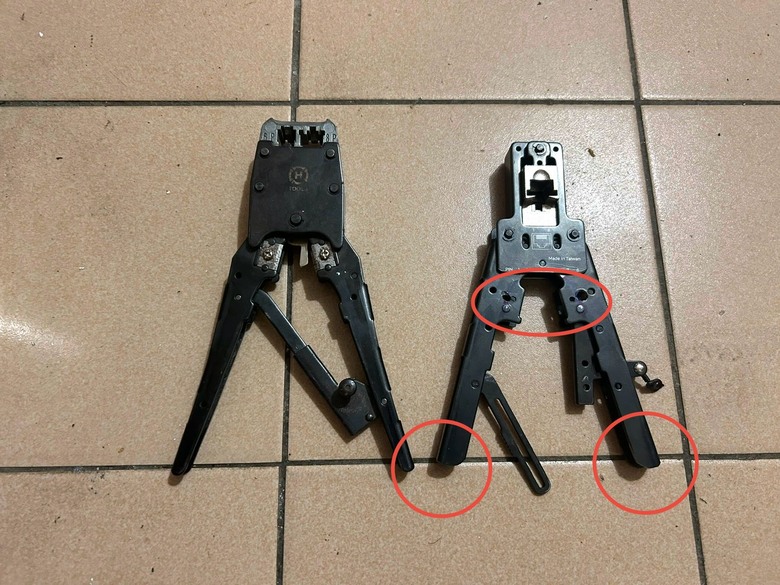 Linkomm穿透式網路鉗改輕量化