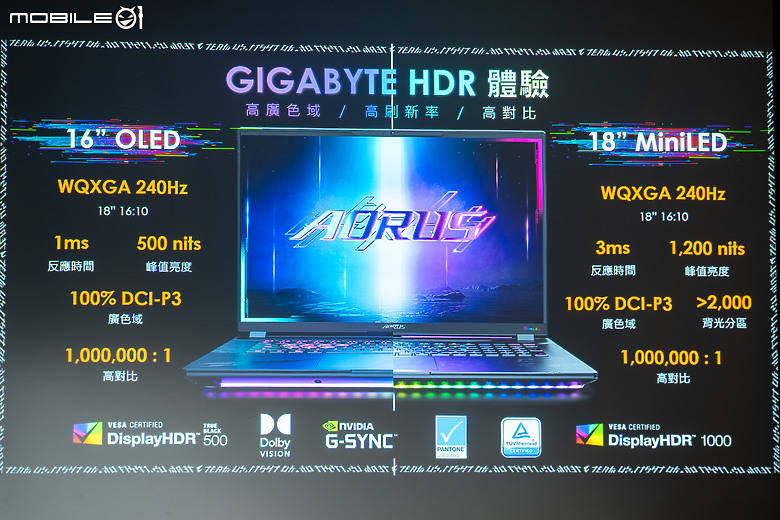 技嘉 2025 AI 電競筆電新機齊亮相，升級 RTX 50 系列獨顯、首搭「GiMATE」AI 助理！