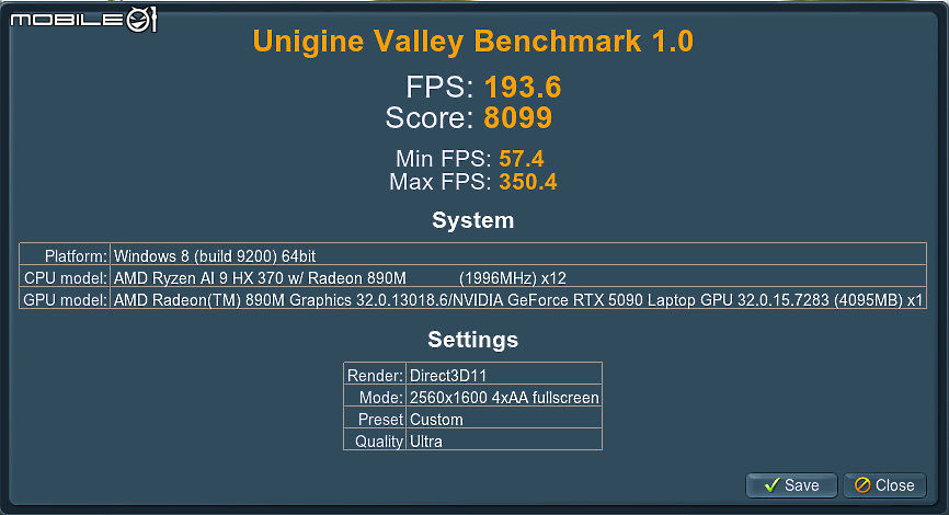 Razer Blade 16 效能完整解析｜RTX 5090 Laptop GPU 讓筆電再次超越效能限界