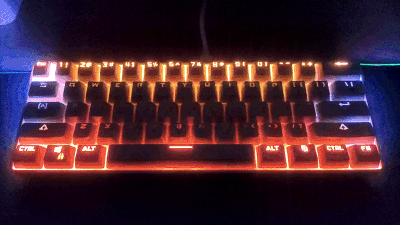 【開箱】61鍵 K649炫彩真機械有線鍵盤