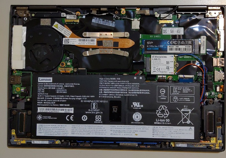 一窺X1 yoga5的WWAN模組