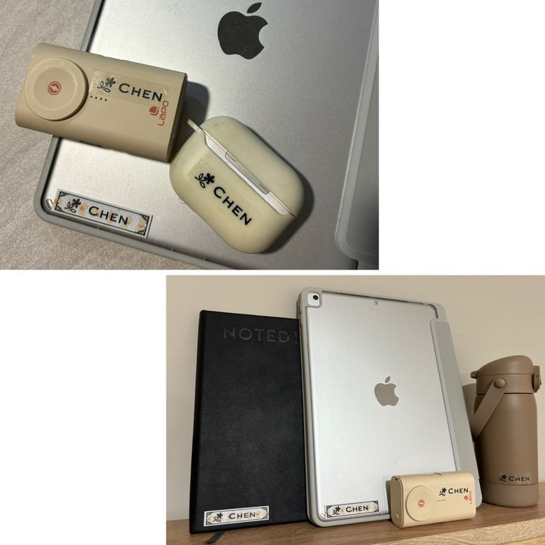 可愛維尼包+奶茶標籤機 生活質感升級