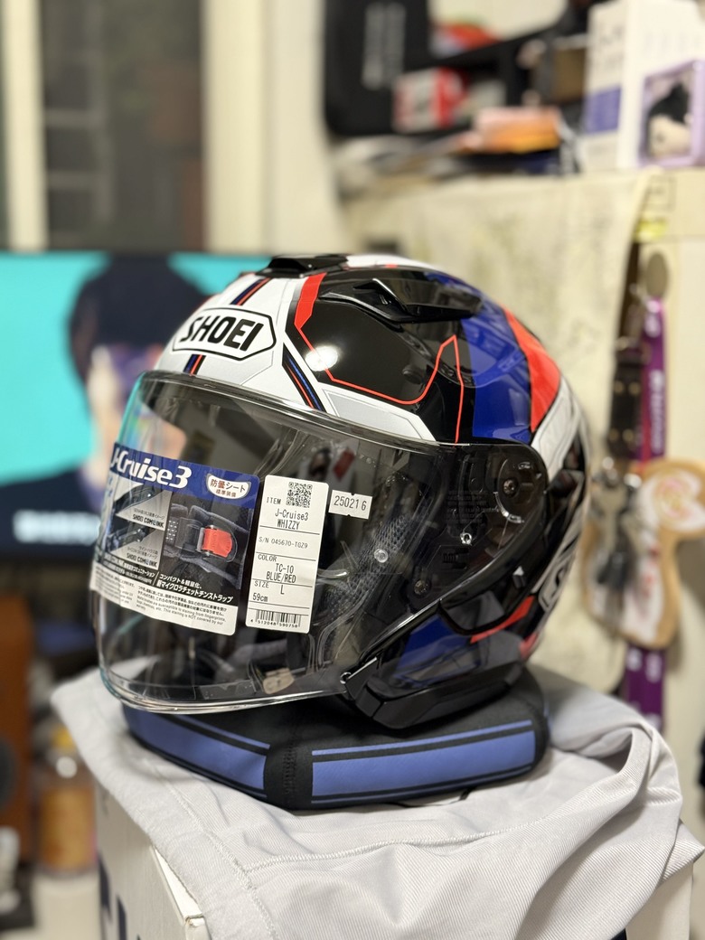 【開箱】SHOEI J-Cruise 3 WHIZZY 看似小改 但大有來頭