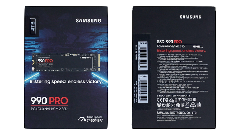 PCIe Gen4 x4 的天花板！Samsung 990 PRO