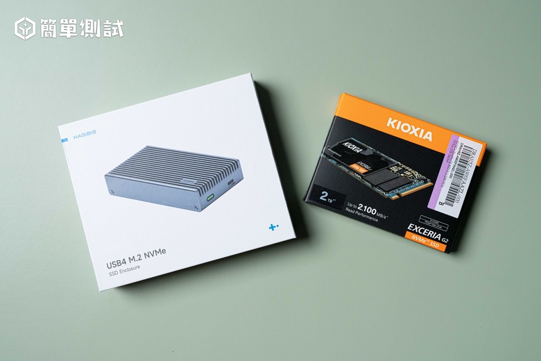 SSD 又双叒叕要漲價了？HAGiBiS MC40 + KIOXIA EXCERIA G2 2TB 外接硬碟來解套