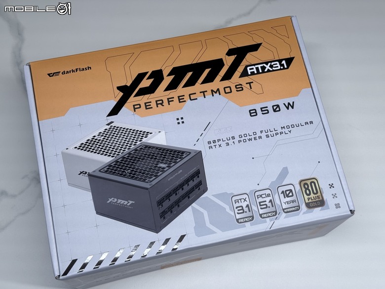大飛參戰！首款ATX3.1電源 PMT 850