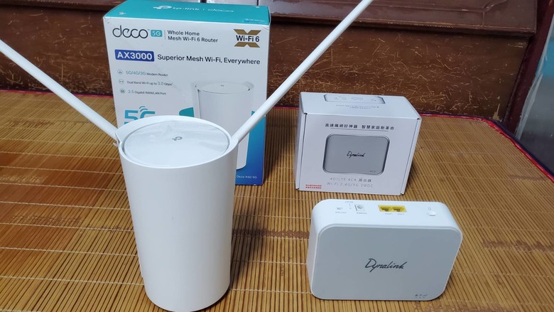 TP-Link Deco X50 5G AX3000 5G/4G 、亞碩Dynalink 4G LTE RTL6100W 分享器簡易開箱