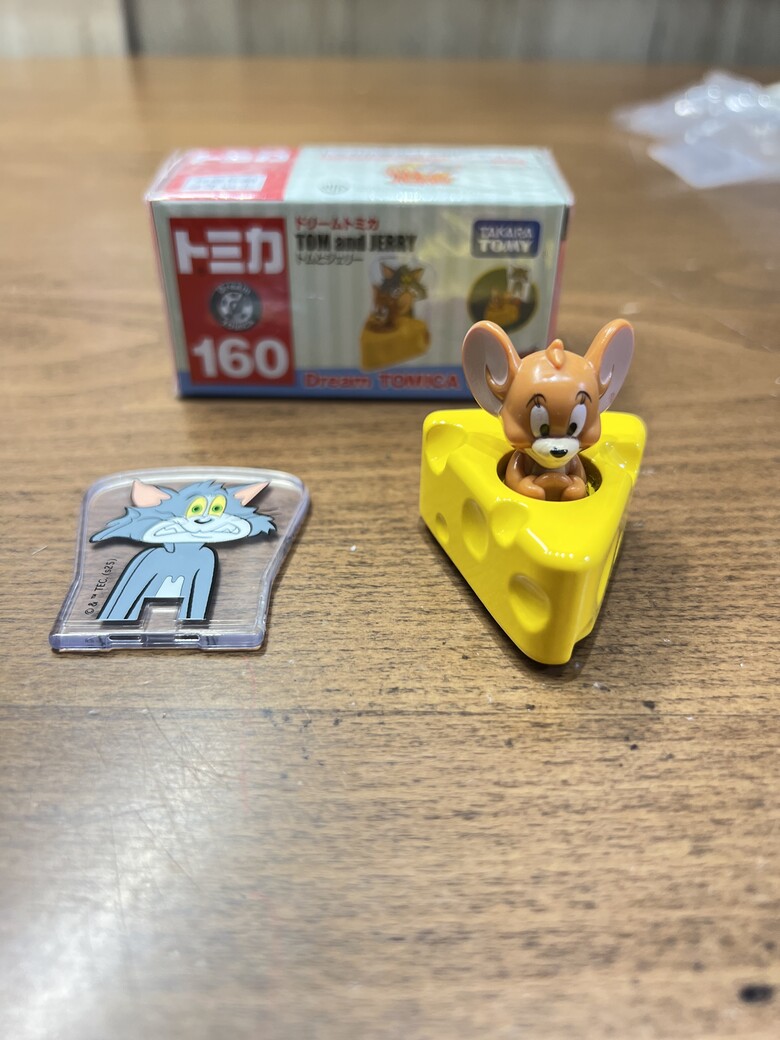 《當 Tomica 遇上湯姆與傑利——超可愛起司車開箱！》