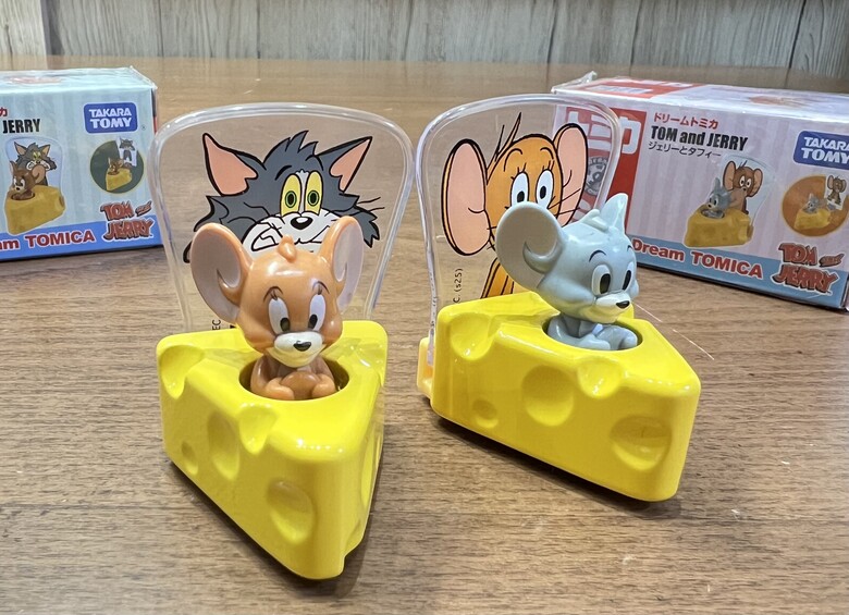 《當 Tomica 遇上湯姆與傑利——超可愛起司車開箱！》