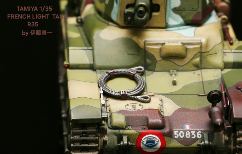 〔模型樣品製作〕TAMIYA 1/35 法國輕坦克 R35