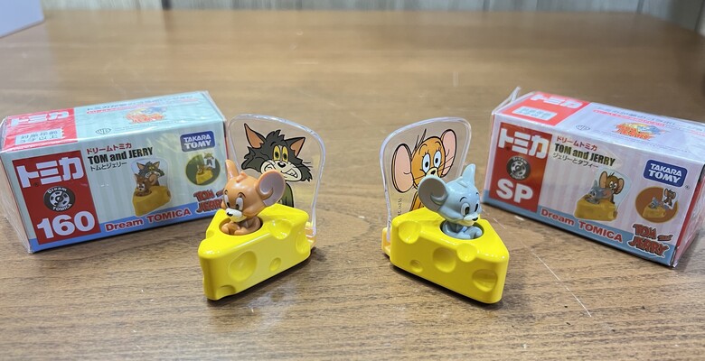 《當 Tomica 遇上湯姆與傑利——超可愛起司車開箱！》