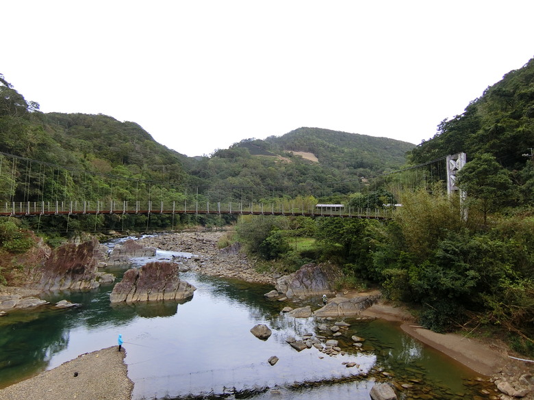 初訪北宜公路，坪林吊橋收集