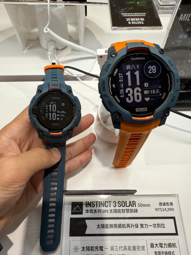 想升級運動錶，instinct 3 / fenix 8 推薦？