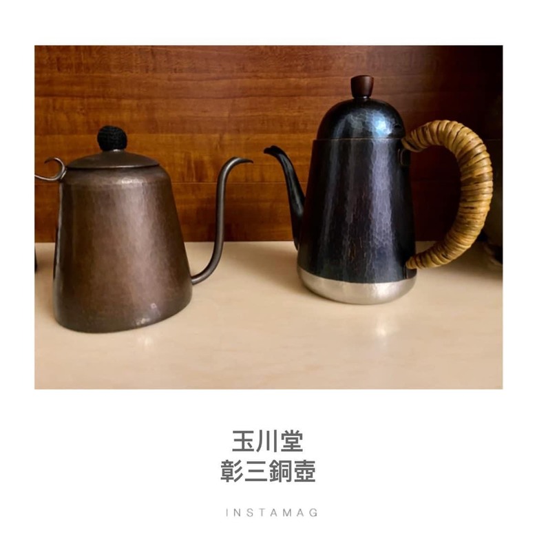 老派的手沖壺…….